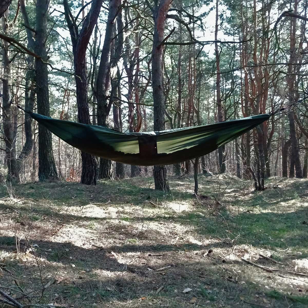 Hamak ultralekki TigerWood Ważka V2 Green