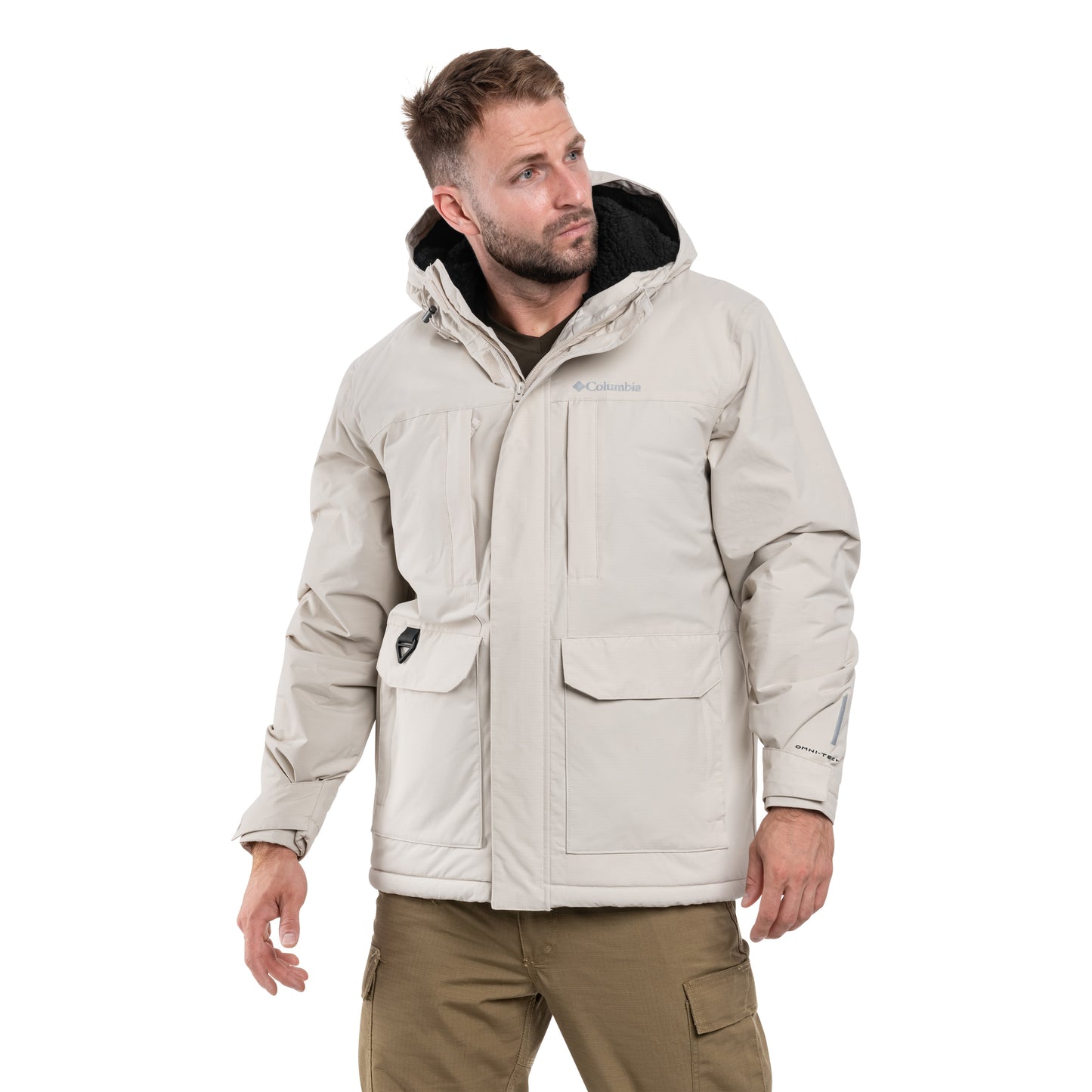 Kurtka Columbia Landroamer Sherpa Lined Waterproof Hooded - Dark Stone