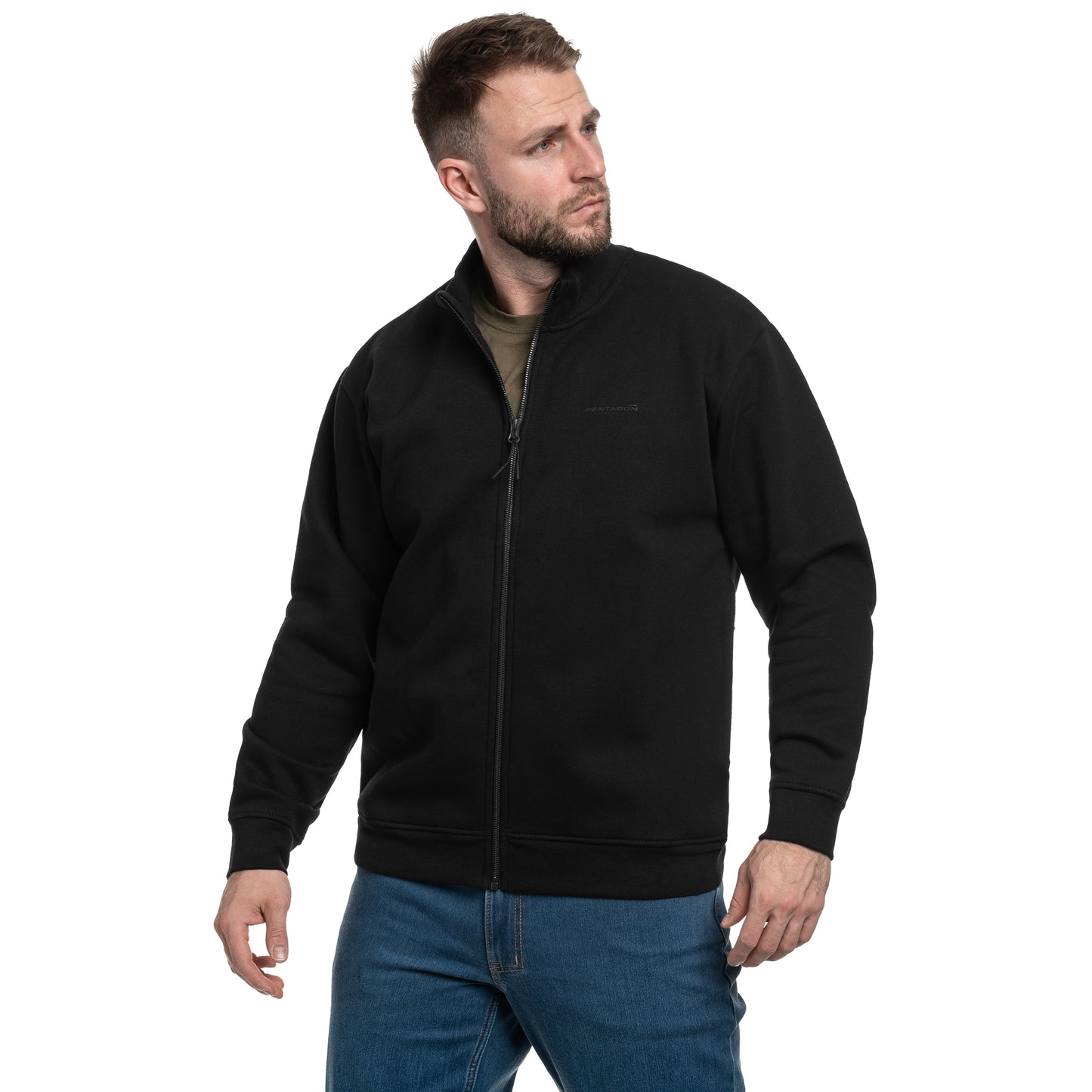Bluza Pentagon Highneck Sweater - Black