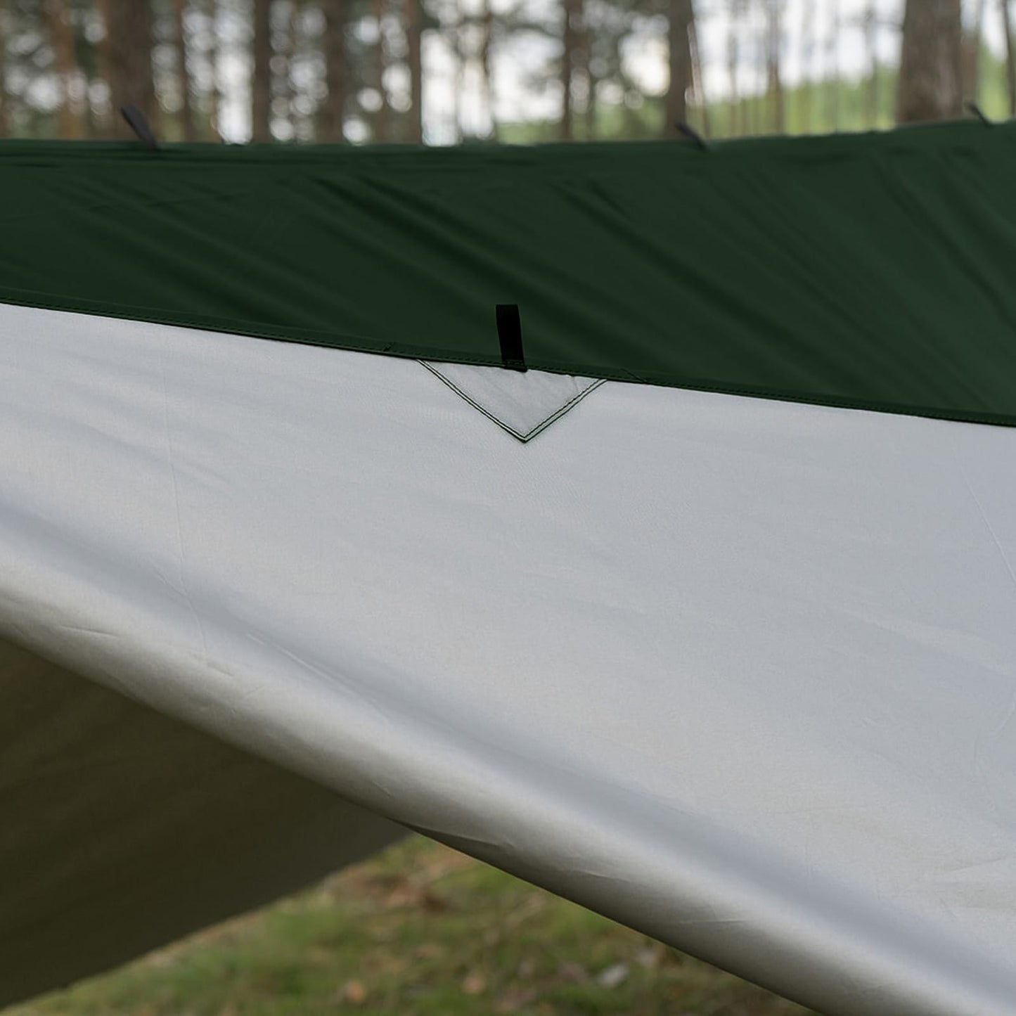 Płachta biwakowa TigerWood Termo Tarp 3 x 3 - Green