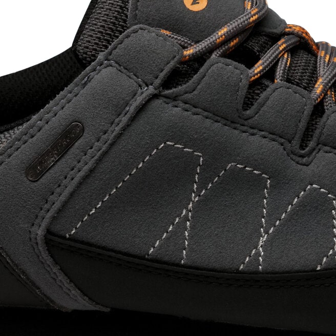 Buty Hi-Tec Gelen II Low WP - Dark Grey/Black/Orange