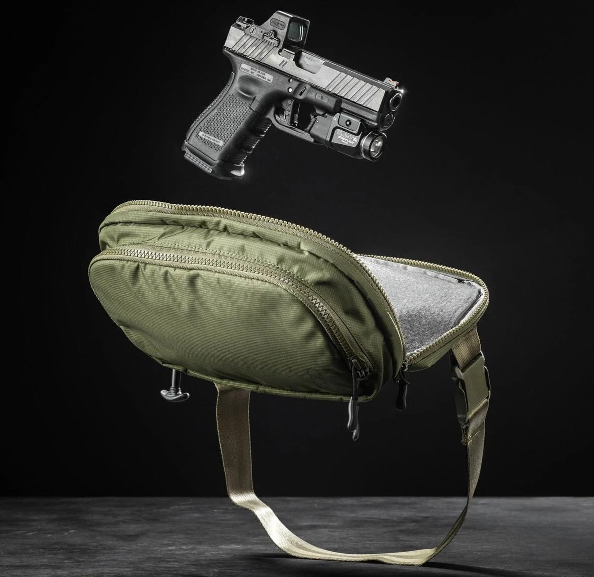 Nerka Eberlestock Fade Flex do przenoszenia broni - Olive