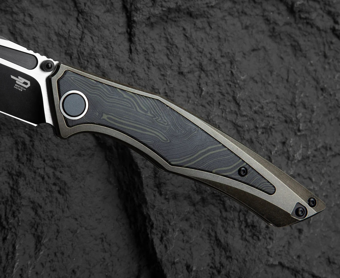 Nóż składany Bestech Knives Togatta - Bronze/Black