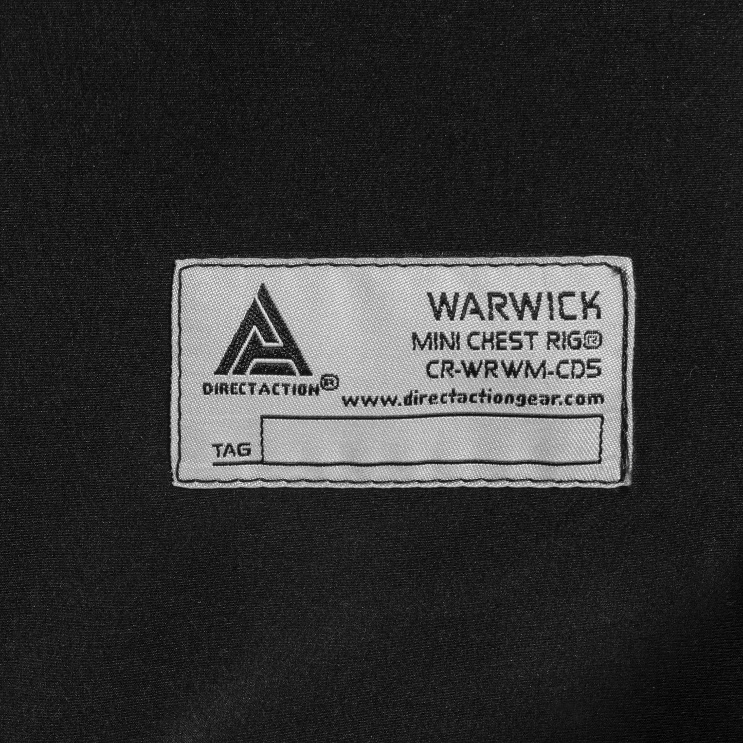 Kamizelka taktyczna Direct Action Warwick Mini Chest Rig - Black