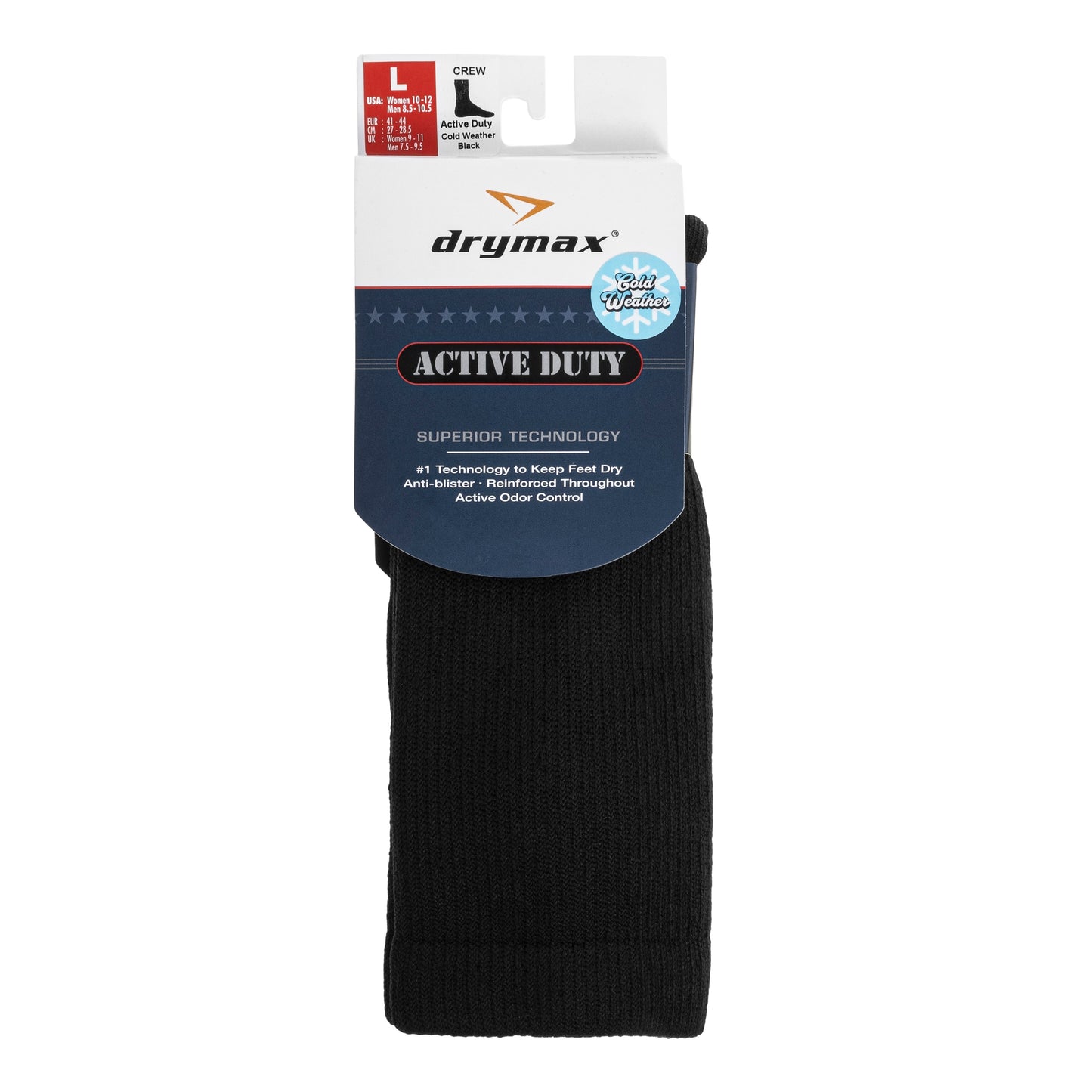 Skarpety Drymax Active Duty Cold Weather Crew - Black