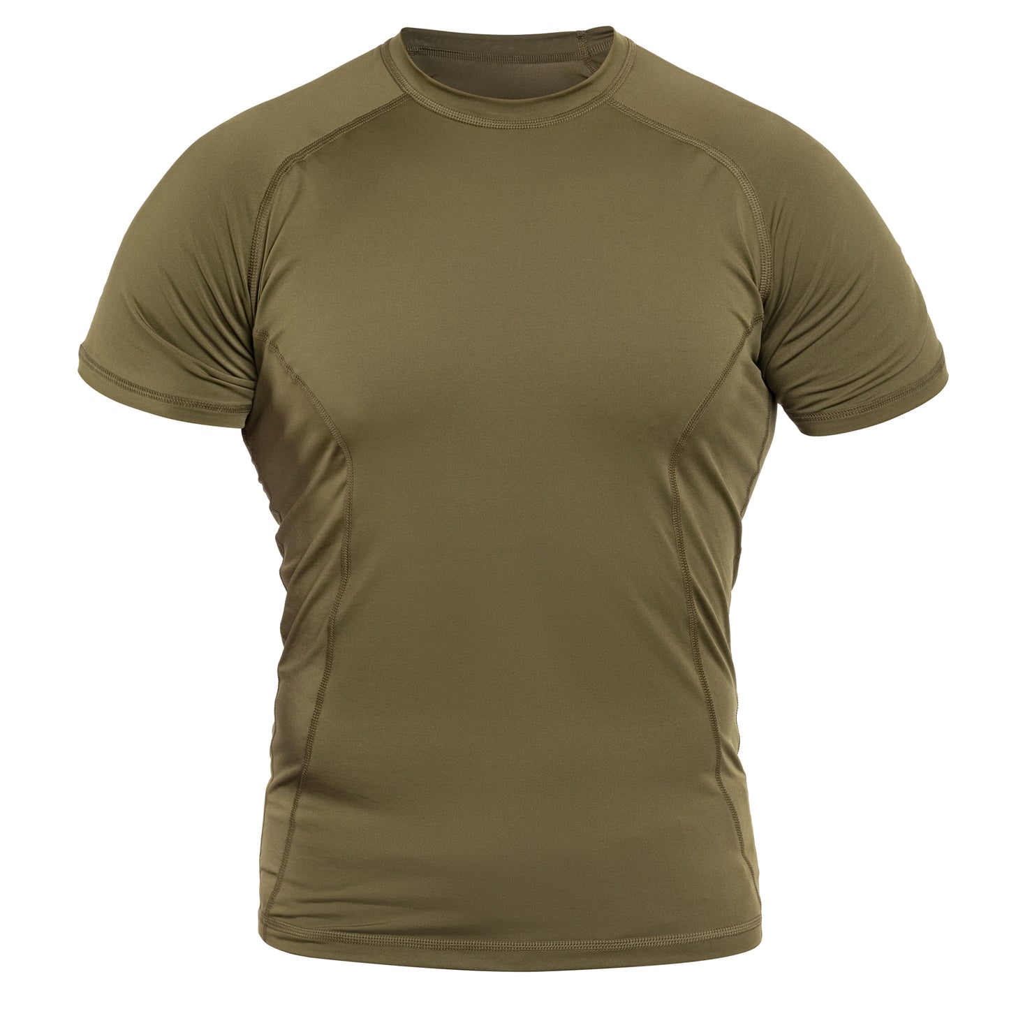 Koszulka termoaktywna Greg Tactical Short Sleeve - Khaki