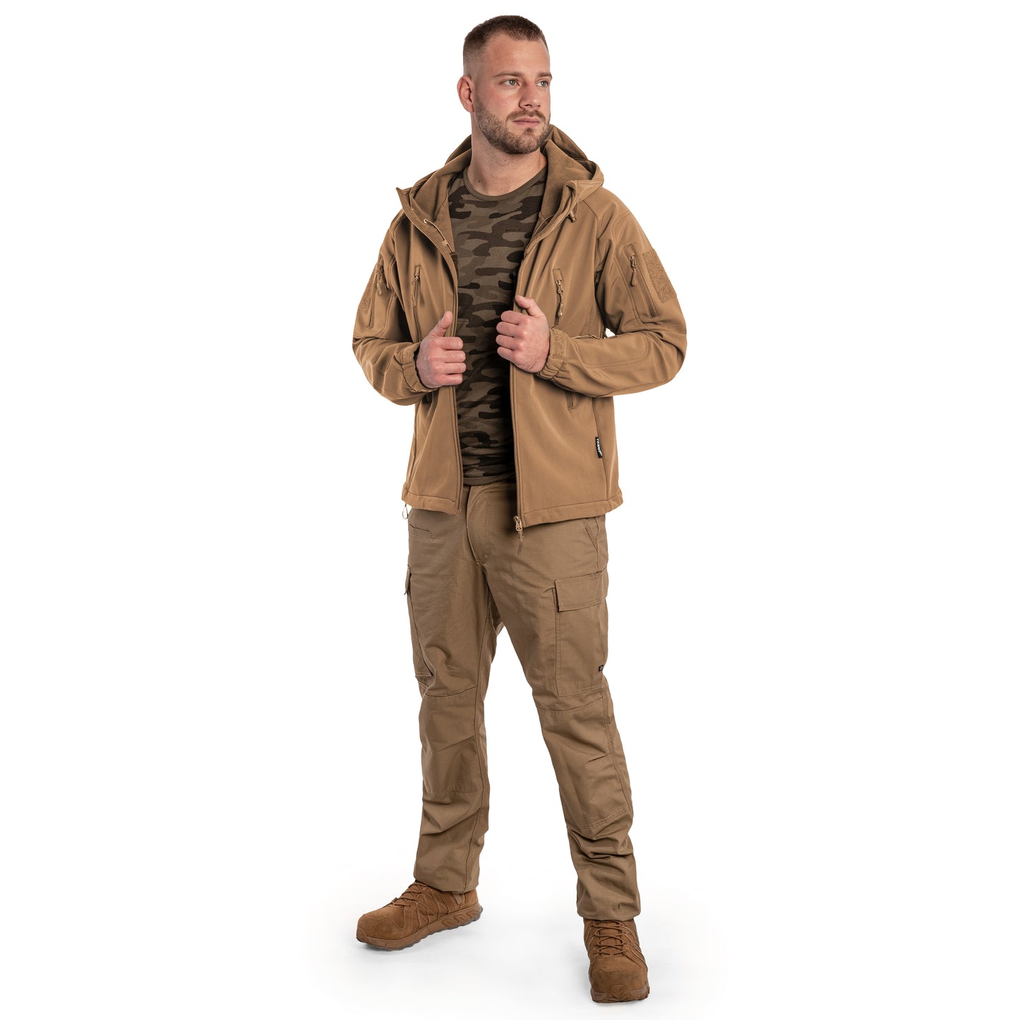 Kurtka Texar Softshell Falcon - Coyote