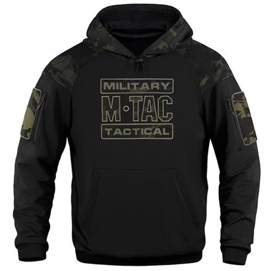 Bluza M-Tac Hoodie Combat - Black/MultiCam Black