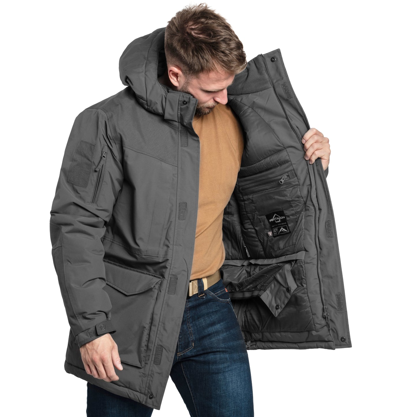 Kurtka Pentagon HCP Parka 2.0 - Cinder Grey