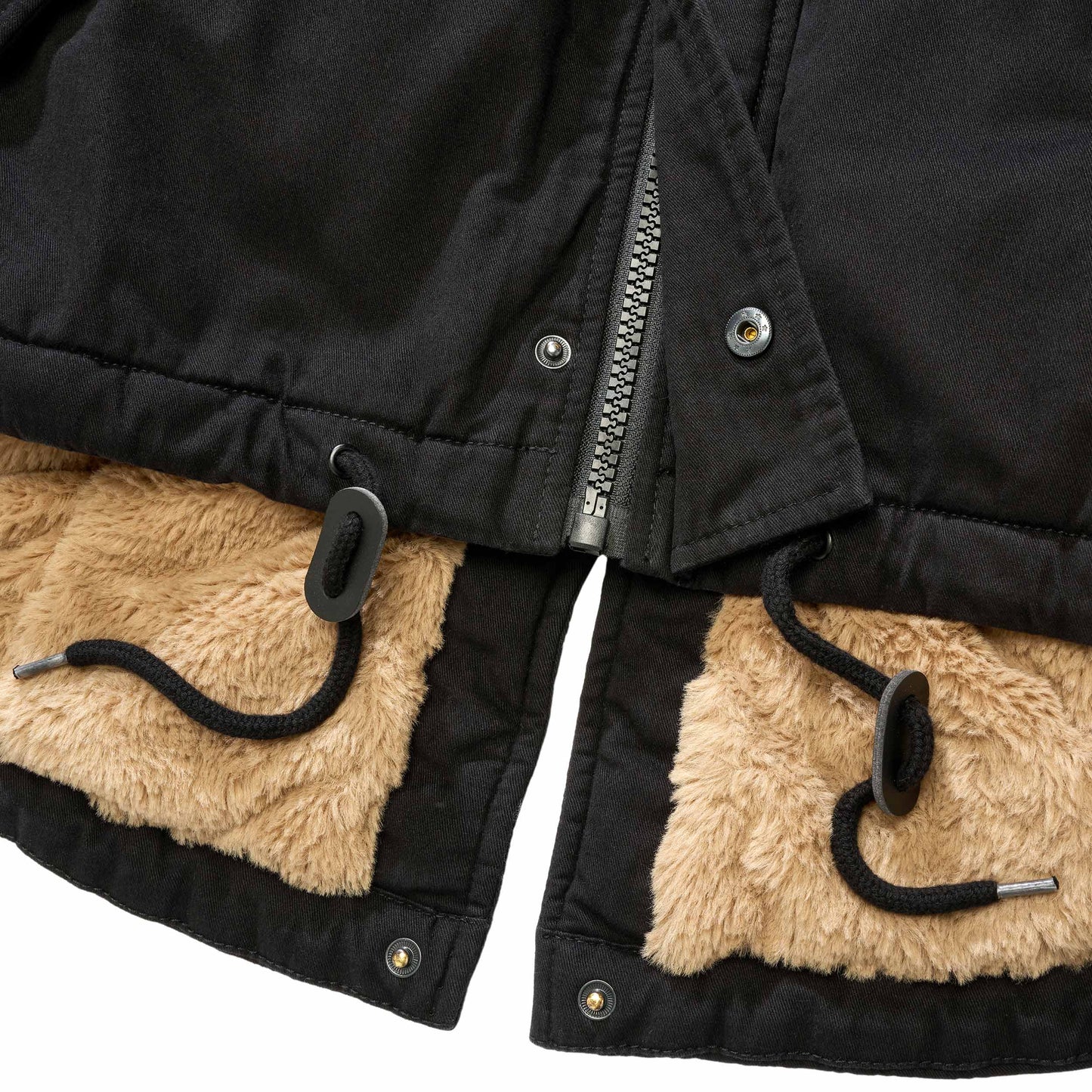 Kurtka Military Wear Fish Tail Parka - Black