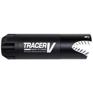 Tłumik dźwięku ASG Wosport Shark Tracer z naświetlaczem - Black