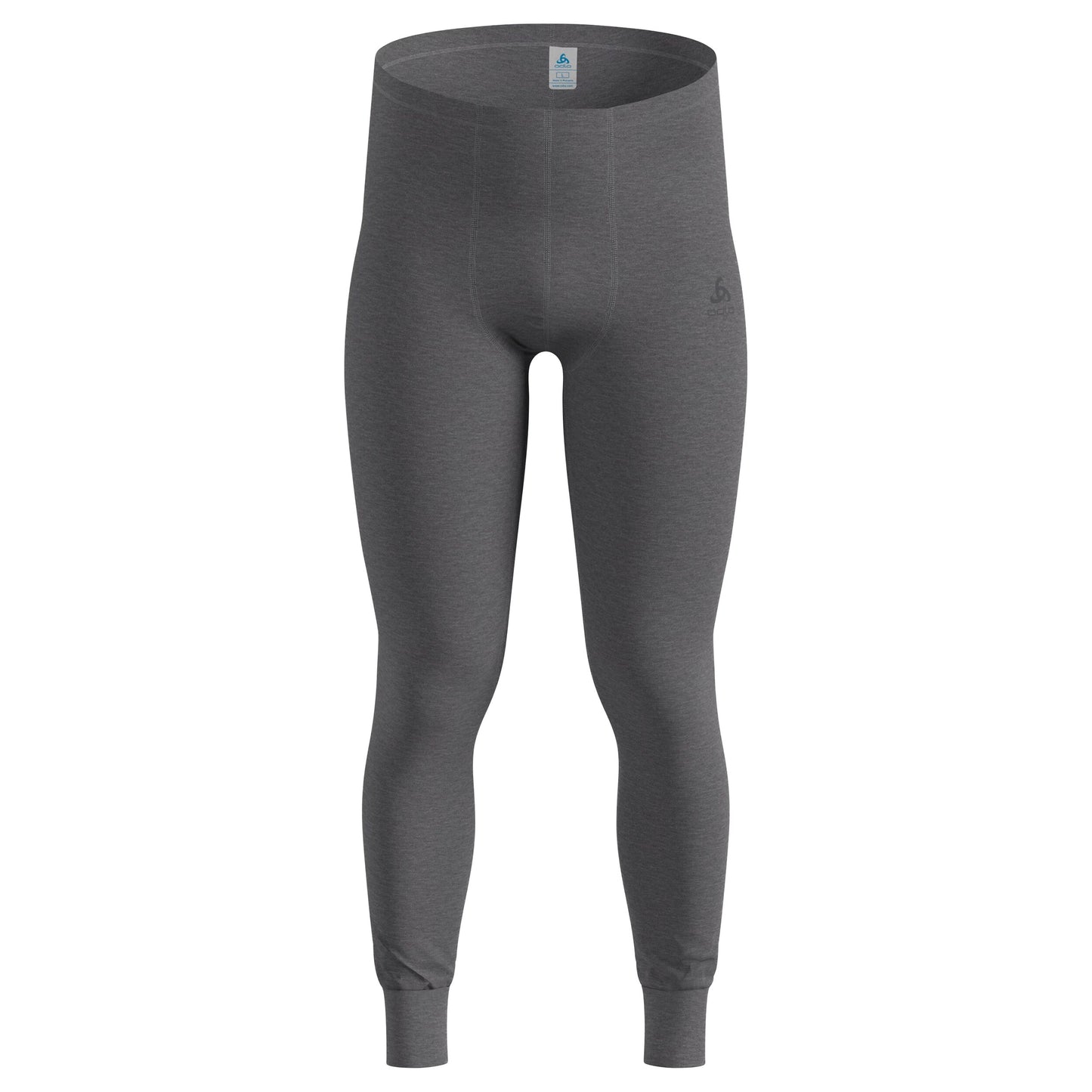 Legginsy termoaktywne Odlo Active Warm - Odlo Steel Grey Melange