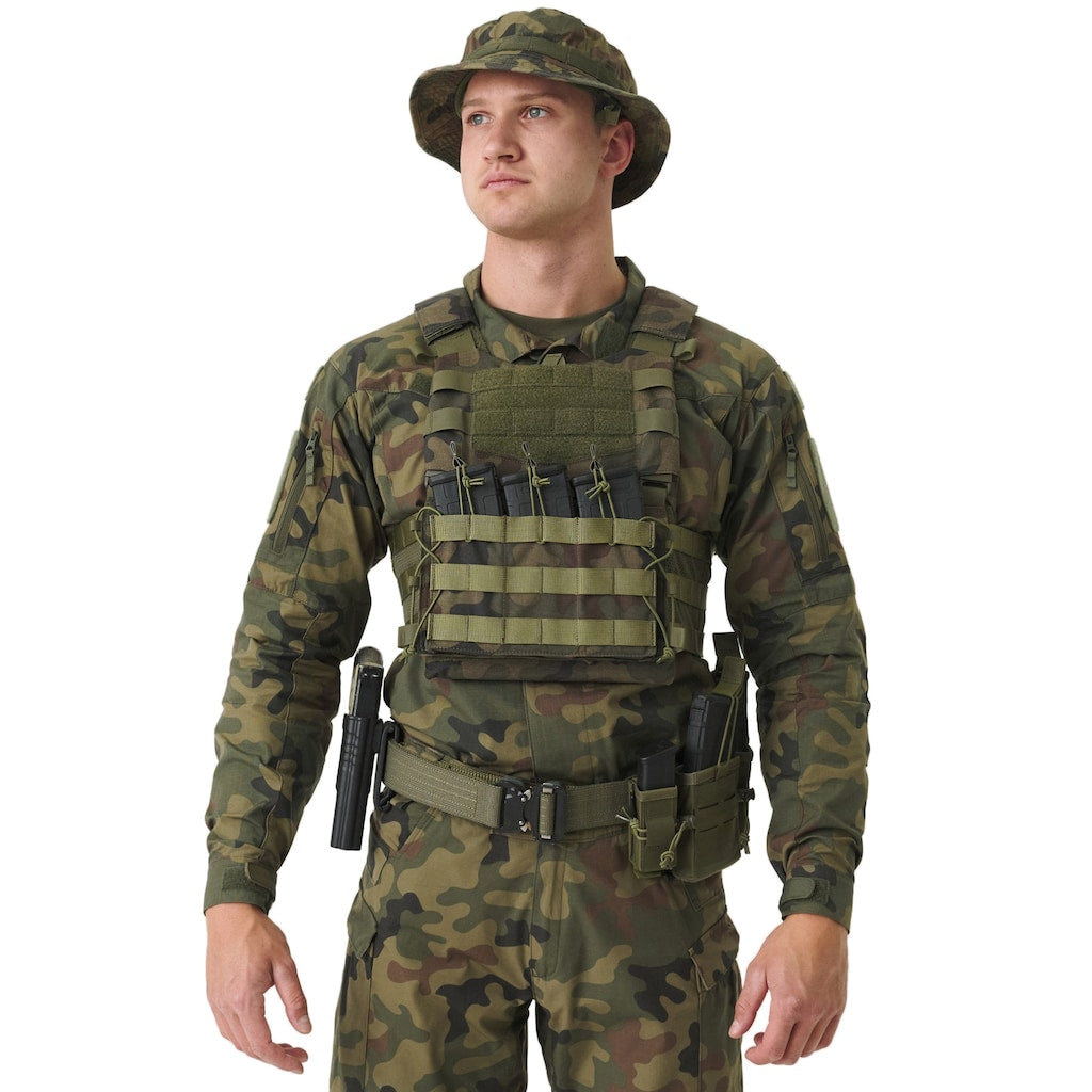 Modułowa kamizelka taktyczna Helikon Guardian Military Set wz.93 Pantera PL Woodland - na płyty L