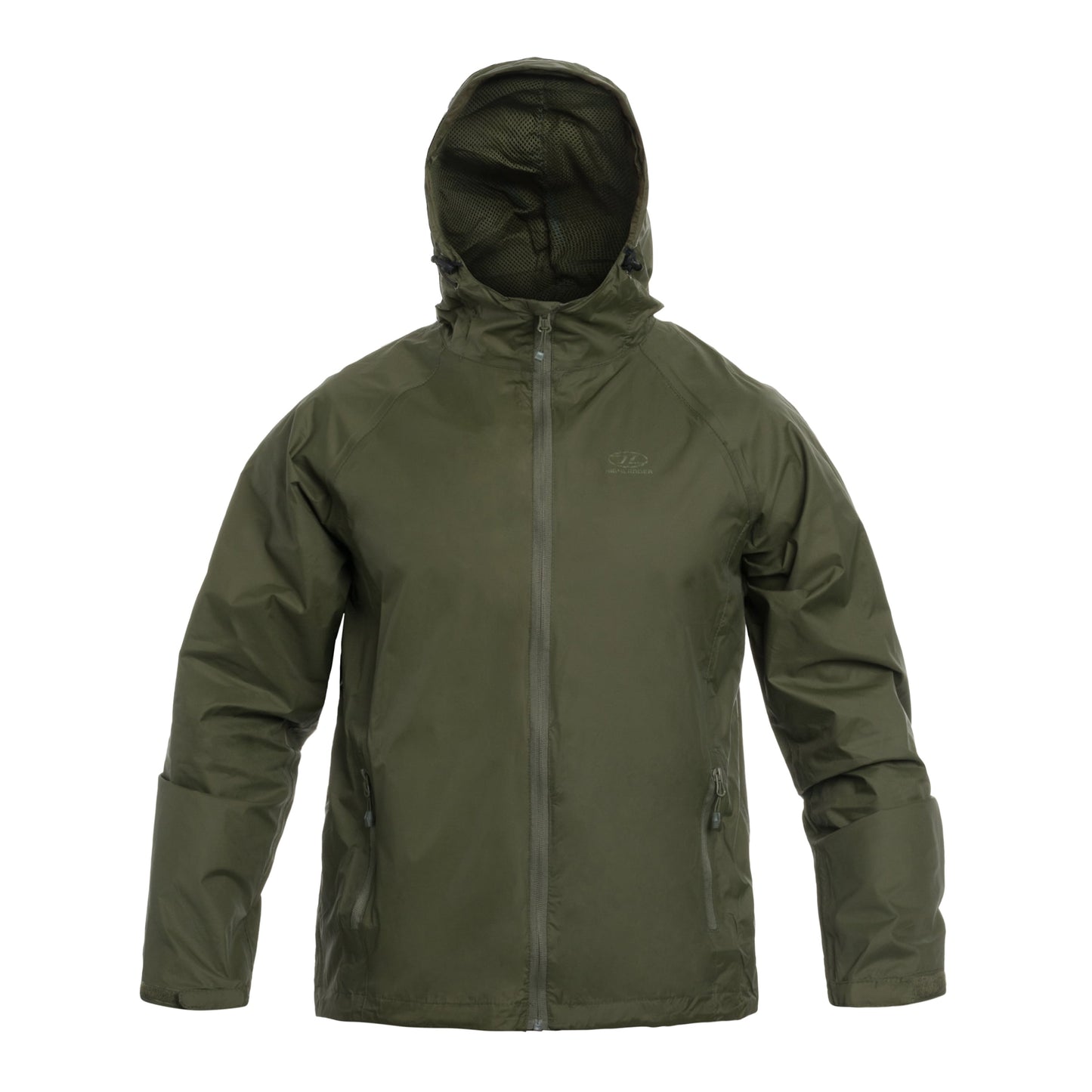 Kurtka Highlander Outdoor Stow & Go Pack Away V2 - Olive Green