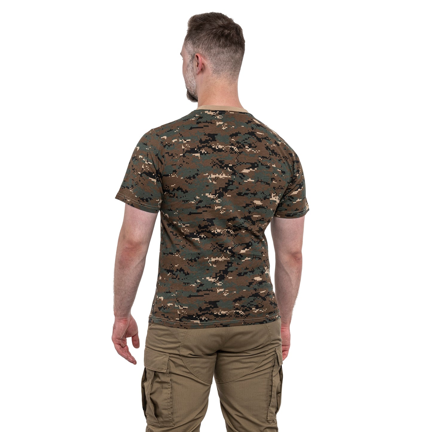 Koszulka T-Shirt Mil-Tec - Digital Woodland
