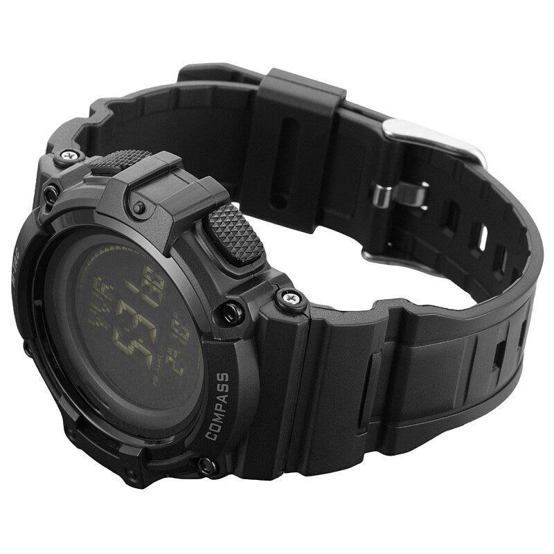 Zegarek taktyczny M-Tac z kompasem 2233 - Black