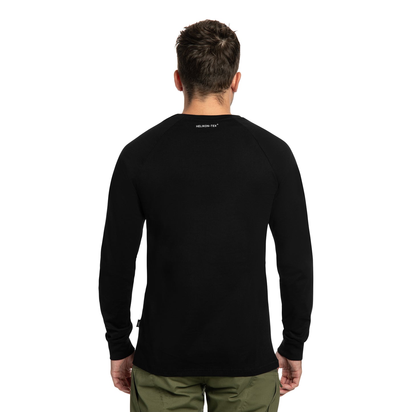 Koszulka Helikon Long Sleeve Logo - Black