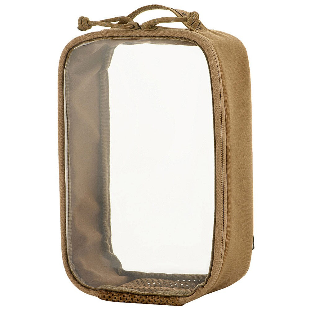 Organizer M-Tac Elite przezroczysty Small (22х14 cm) - Coyote