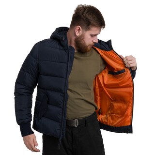 Kurtka Alpha Industries Hooded Puffer FD - Replica Blue