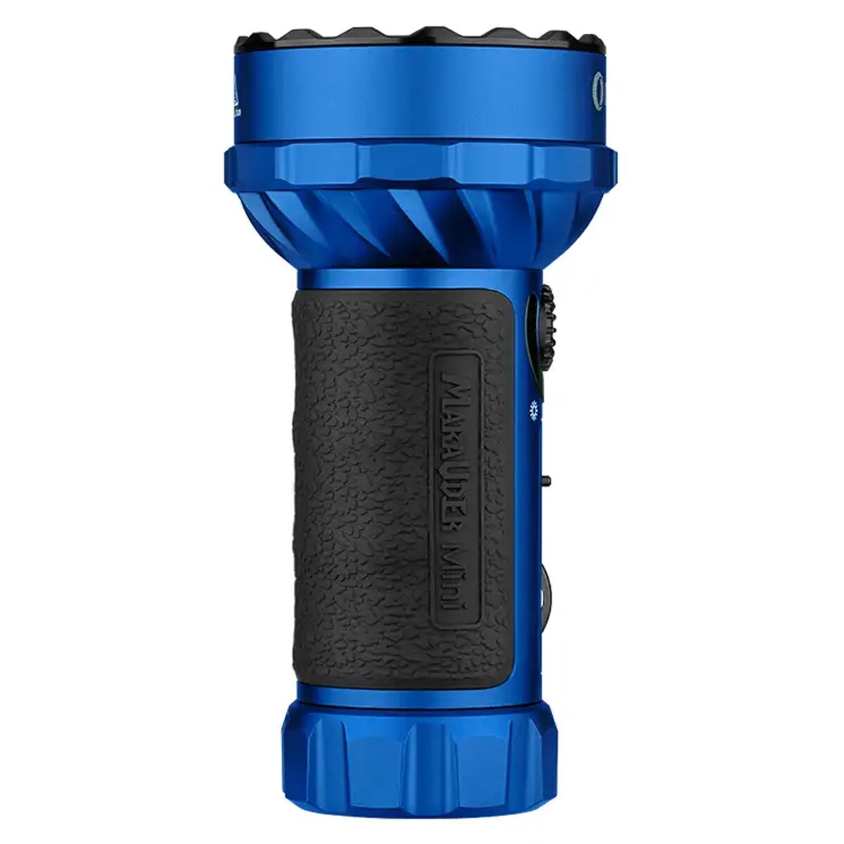 Latarka akumulatorowa Olight Marauder Mini Blue - 7000 lumenów, zasięg 600 m