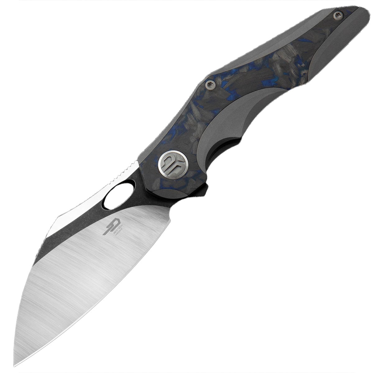 Nóż składany Bestech Knives Nogard Silver Blade - Gray