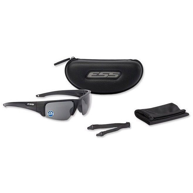 Okulary taktyczne ESS Crowbar Black/Polarized Mirrored Gray