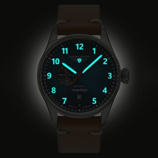 Zegarek Bauhaus Aviation Tornado Automatik 27643 - Blue