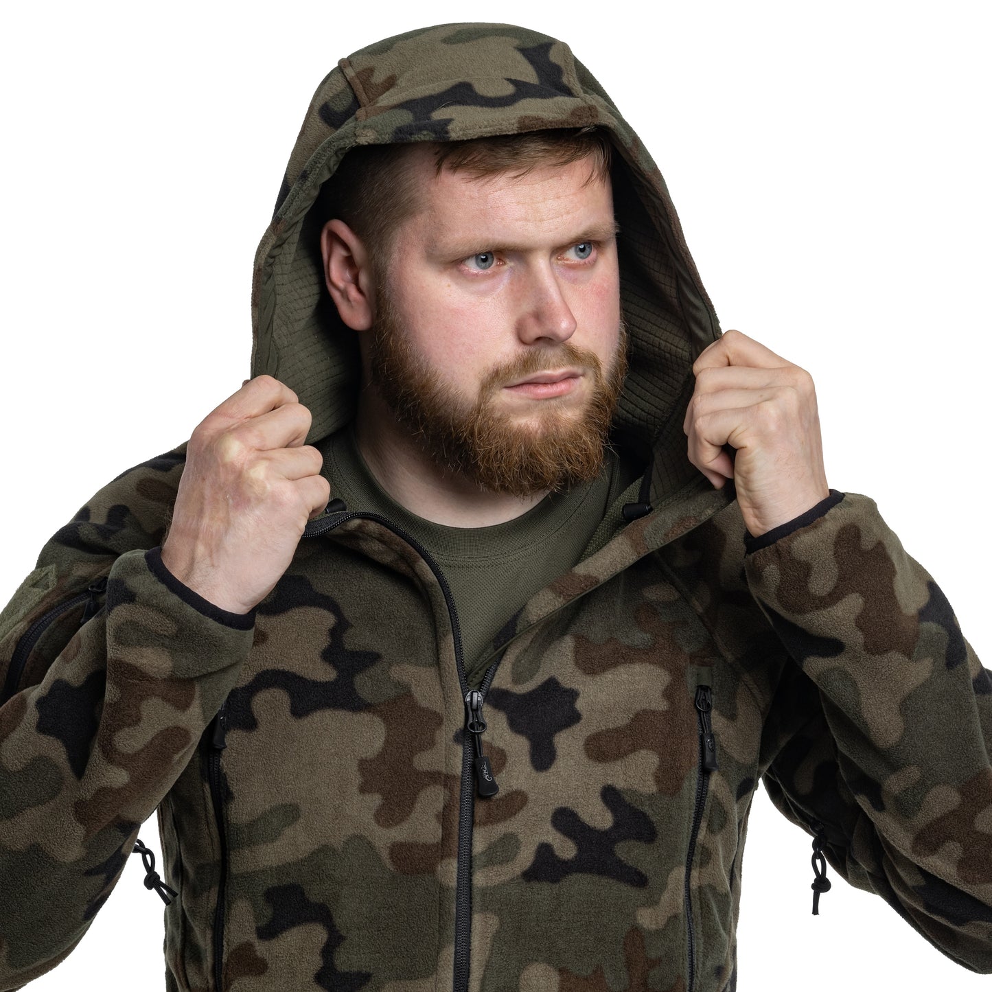 Polar Helikon Patriot MK2 Hybrid Fleece - wz.93 Pantera PL Woodland