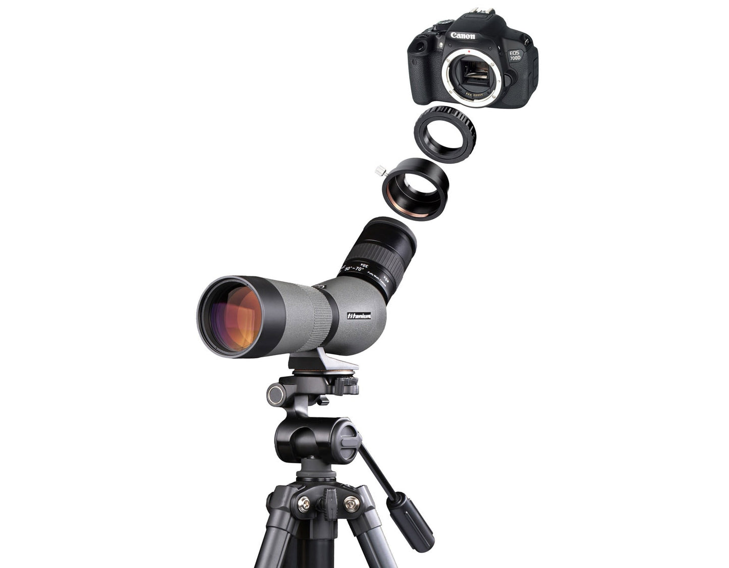 Adapter fotograficzny Delta Optical do lunety Titanium II 65 ED