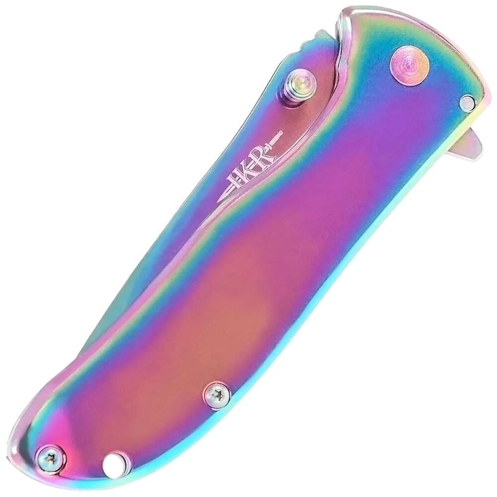 Nóż składany Joker Boreal Fade Spring Assisted Rainbow