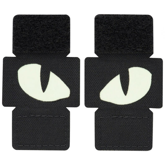 Naszywka M-Tac Tiger Eyes Laser Cut (para) - Black
