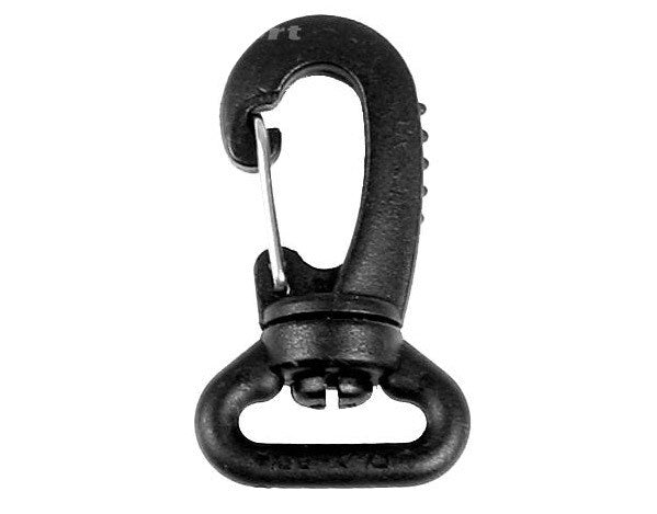 Klamra Wisport karabińczyk 25 mm 5 szt. - Black