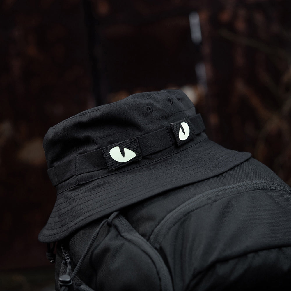 Naszywka M-Tac Tiger Eyes Laser Cut (para) - Black