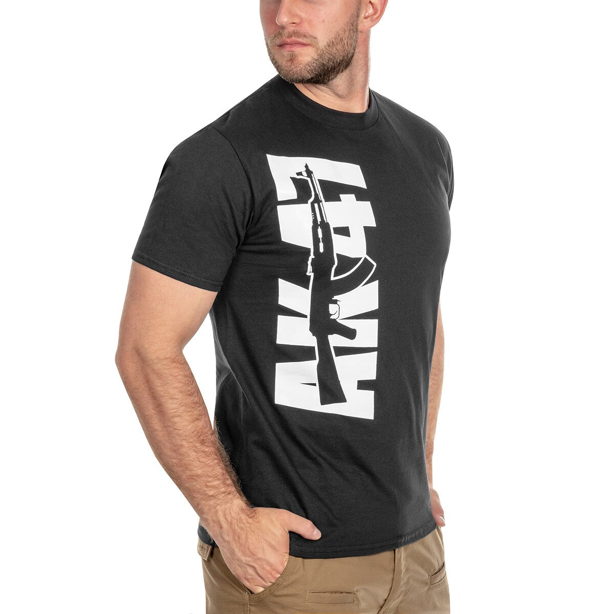 Koszulka T-Shirt TigerWood AK 47 - Czarna