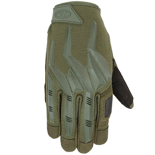 Rękawice taktyczne Highlander Forces Raptor Gloves Full Finger - Olive