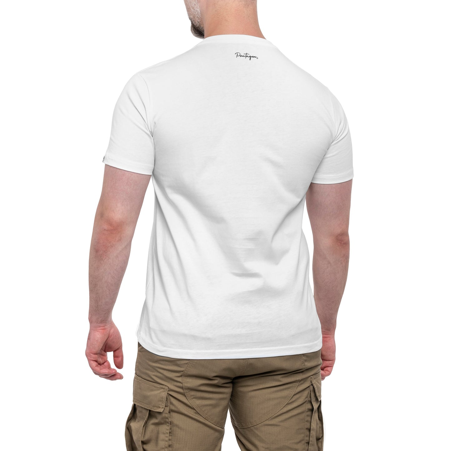 Koszulka T-Shirt Pentagon "3T" - White