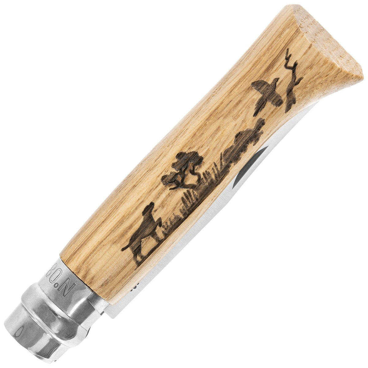 Nóż składany Opinel No.8 Animalia - Dog