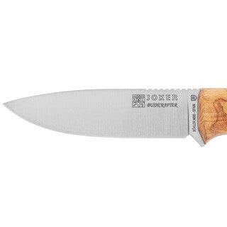 Nóż Joker Buschcrafter Olive Wood z krzesiwem