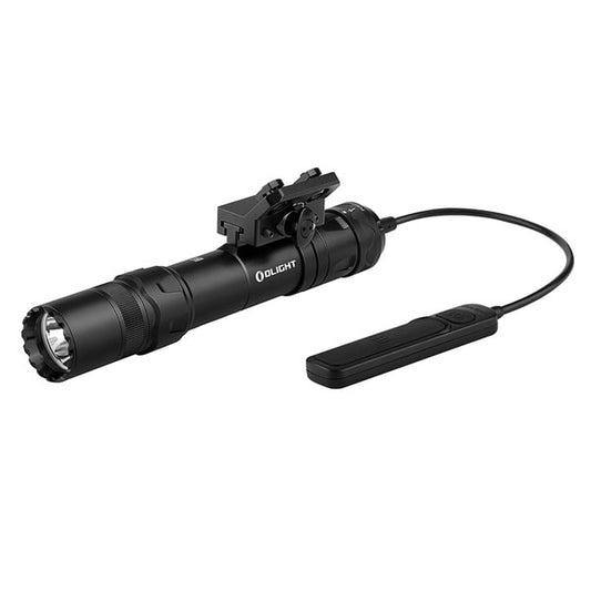 Latarka na broń z celownikiem laserowym Olight Odin GL M z montażem - 1500 lumenów. Green Laser
