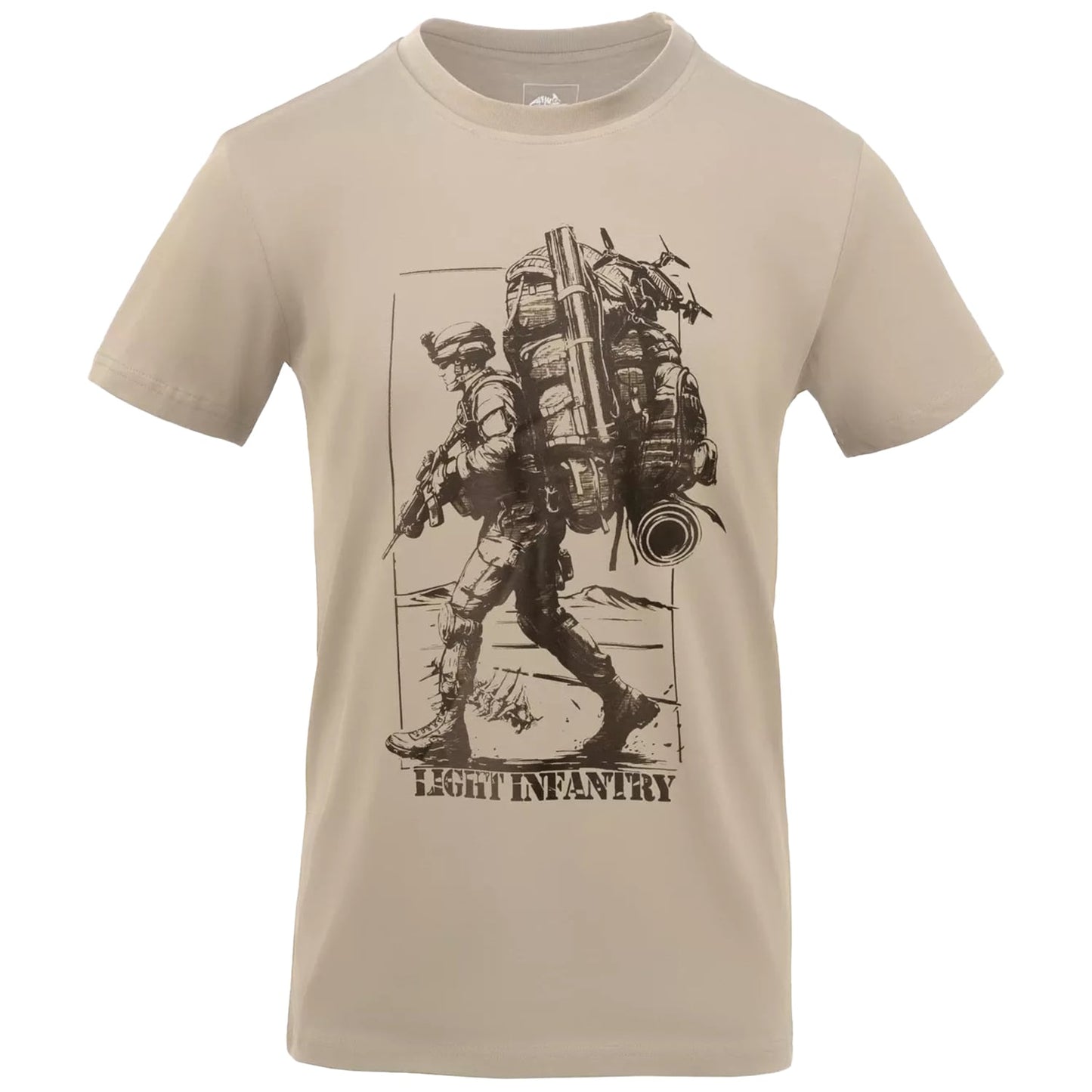 Koszulka T-Shirt Helikon Light Infantry - Khaki