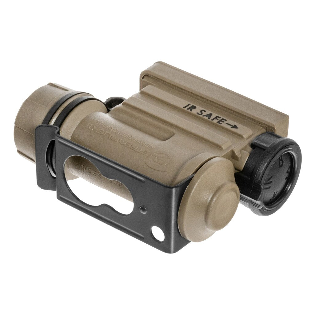 Latarka na hełm Streamlight Sidewinder Compact II Helmet Clip Coyote - 55 lumenów
