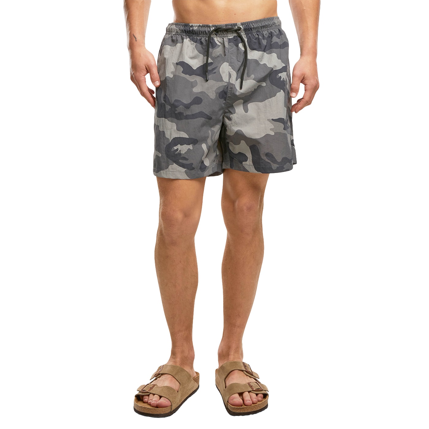 Szorty kąpielowe Brandit Swimshorts Basic - Grey Camo