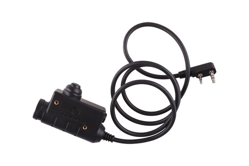 Przycisk PTT M51 kenwood - czarny