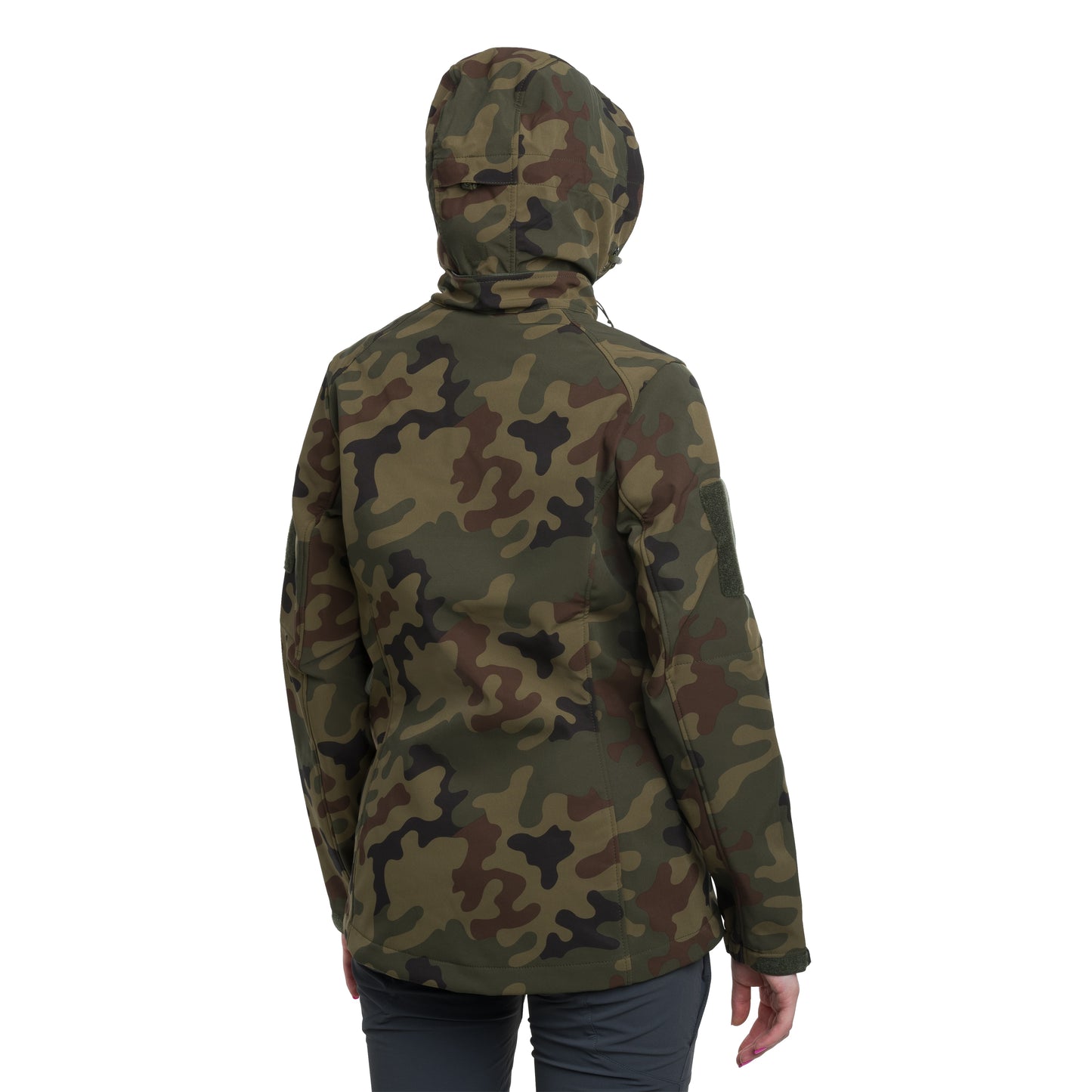 Kurtka damska Helikon Gunfighter Softshell - wz.93 Pantera PL Woodland