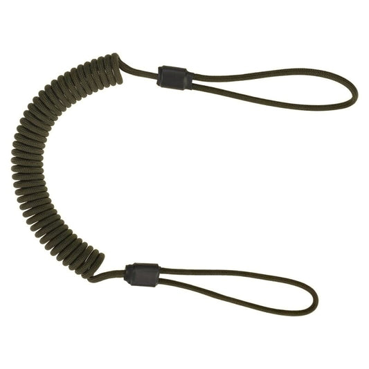 Smycz taktyczna EDCX z pętlami Paracord - Army Green - 2283
