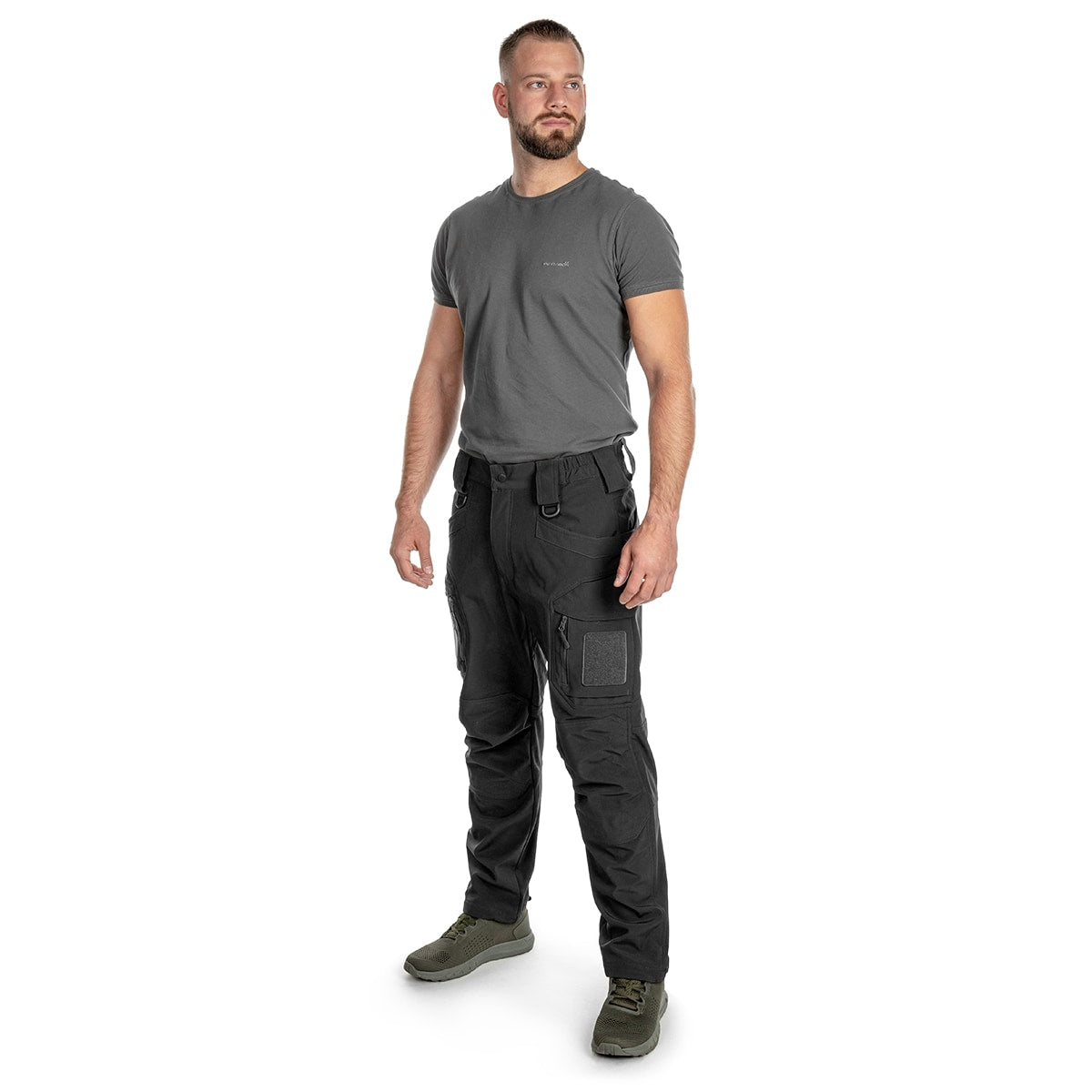 Spodnie Mil-Tec Softshell Assault Waterproof - Black