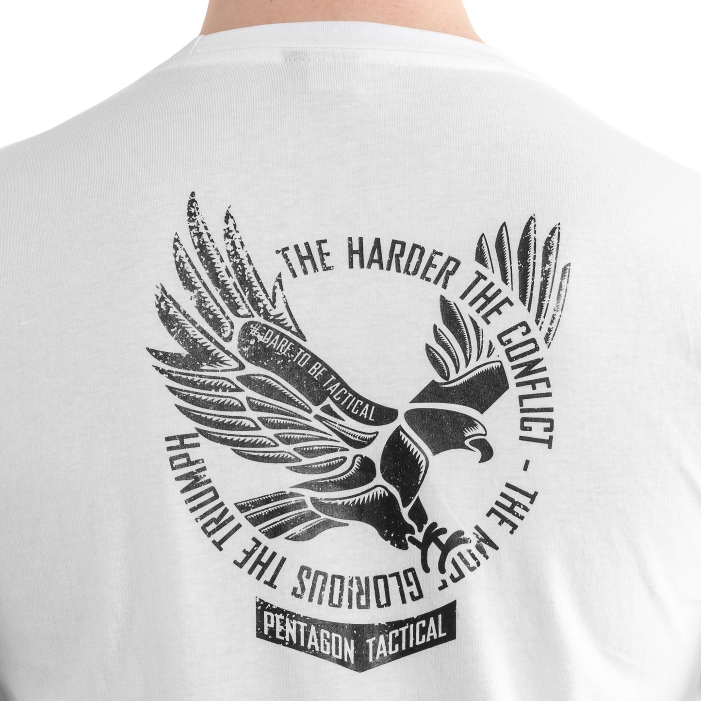 Koszulka T-Shirt Pentagon Ageron "Eagle" - White