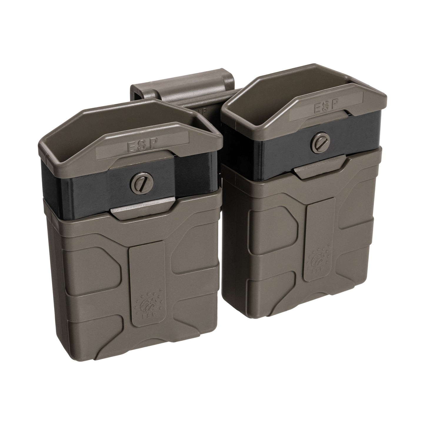 Podwójna ładownica ESP z montażem UBC-03 Clip na magazynki AR - Olive Drab