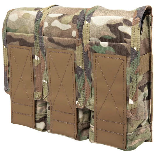 Potrójna ładownica zamknięta Emerson na magazynki 7.62 mm - MultiCam