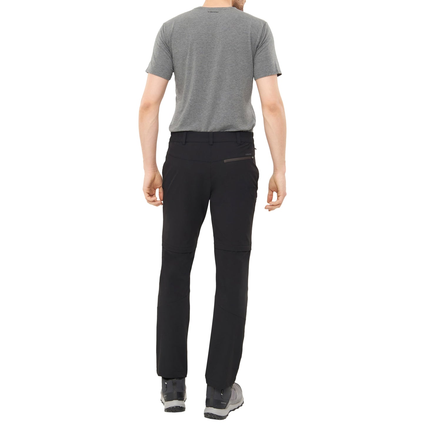 Spodnie trekkingowe 2w1 Viking Rocklyn - Black